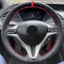 Leather Steering Wheel Cover