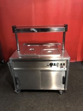 Moffat buffet food warmer Bain Marie Hot Cupboard  Tray Slide Heated Gantry