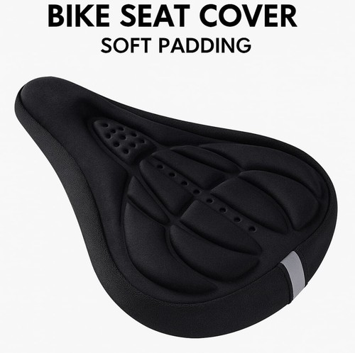 Soft gel bike seat - bike, cover