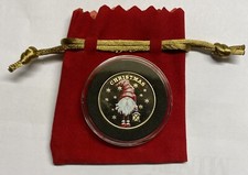 2022 The Nordic Christmas Gnome coloured Virenium® Christmas Medal (M3257)
