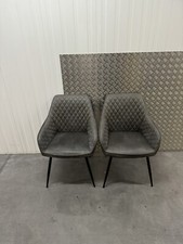 Next Hamilton Grey Dining Chairs X 2 Delivery Available ?