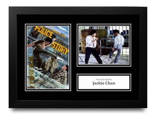 Jackie chan hand signed - jackie,
