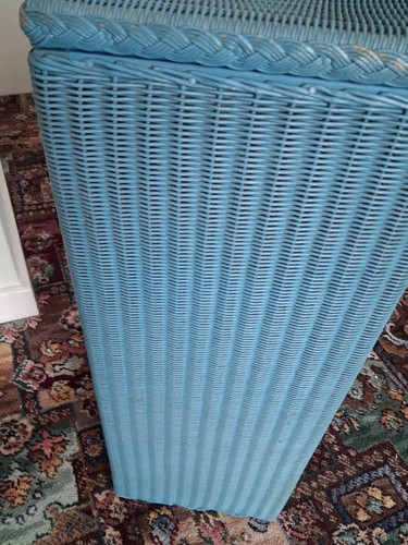 Vintage blue lloyd loom - blue,