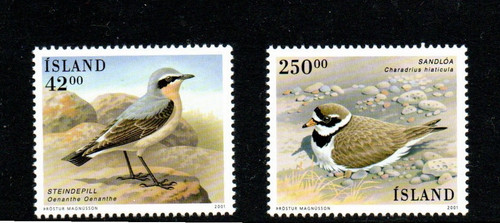 Iceland 2001 sg1009 - -, sg1010