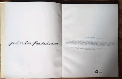 Book pininfarina 1963 - pininfarina., 4-