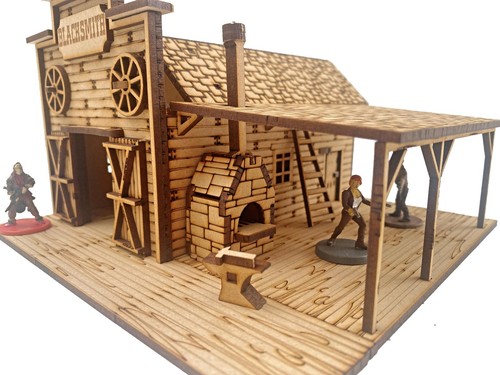 Wild west blacksmith - wild,