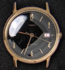 Timex GB Black Dial Date