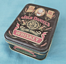Vintage Jack Daniel’s Old No.7 Brand Old Time Tennessee Whiskey Empty Tin/Box