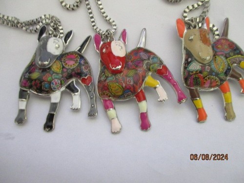 Bull terrier dog enamel - ,