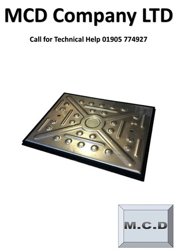 Manhole cover 640mm - manhole, 490mm