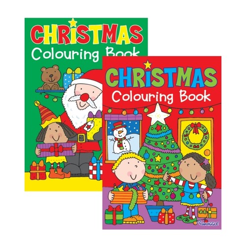 Christmas colouring book - a4,