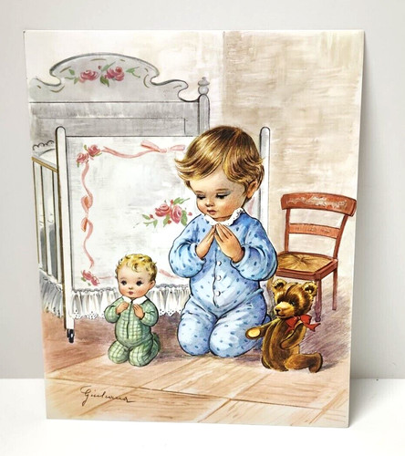 Catholic kneeling boy praying - kneeling,