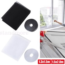 Insect Fly Mosquito Cover Screen Window Netting Mesh Kit Wasp Net Curtain Bug