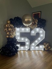 Light Up Numbers 4 Ft For Hire