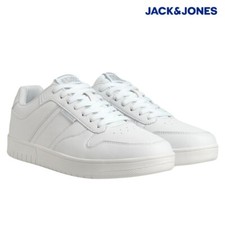 Mens Jack & Jones Trainers Jam Low Lace Up Lightweight Round Toe Shoes UK7-8