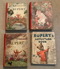 4x EARLY RUPERT ANNUAL'S