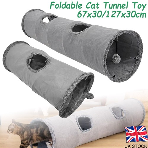 Foldable cat tunnel - foldable, toy