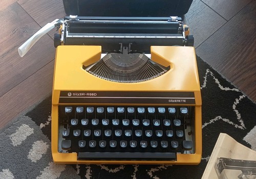 Vintage yellow mustard - yellow, silver