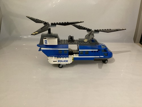 Lego police chinook - chinook, helicopter