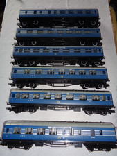6 X Hornby LMS Coronation Scot Class Coaches in  Blue
