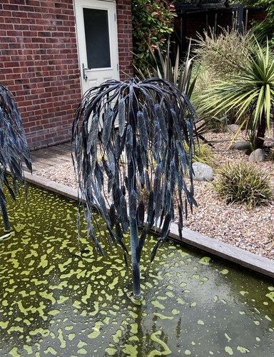 Garden water fountain - fountain, pure