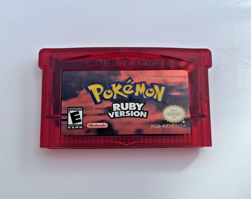 Game card ruby - ruby, for