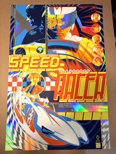 Speed Racer (Foil) by Matt Taylor- Rare XX/210 Mondo Wachowski Mutant Poster Art
