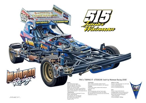 Brisca print fwj s - f1, fwj's