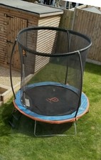 Jump Power 8ft Trampoline with Enclosure and Ladder