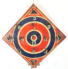 Vintage Wooden Ring Toss Game