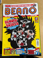 BEANO MAGAZINE DENNS SKULLS