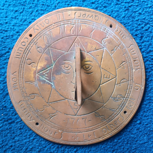 Vintage sunny hours brass - vintage,