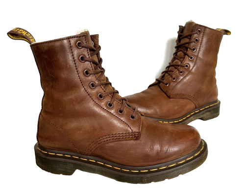 Ladies martens serena brown - ladies,