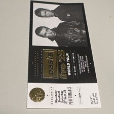 Oasis Official Souvenir Ticket