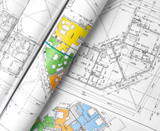 Building Plans: Colour Print