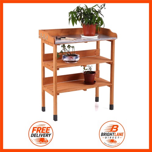 Durable wooden potting station - potting,
