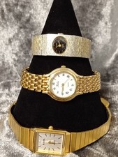 3 Vintage Watches GILLEX, BULOVA, KELIA, 2 NEEDS NEW BATTARIES, GILLEX  WORKING.