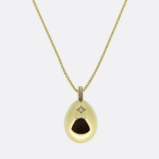 Fabergé Essence I Love You Egg Pendant Necklace