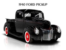 1940 Ford Hot Rod Pickup Truck
