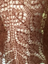 Hand knitted Silk/Alpaca