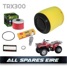 HONDA TRX300 BIG RED QUAD/ATV SERVICE KIT 1988-2000 INC AIR, OIL FILTERS, PLUG..