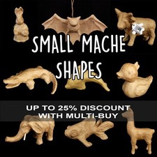 Papier mache animal - animal, shapes