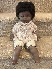 Zapf Black African Afro Doll In Zapf Puppen Outfit Beautiful Rare Beautiful