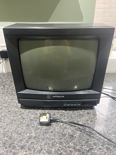 Hitachi colour crt - tv, receiver