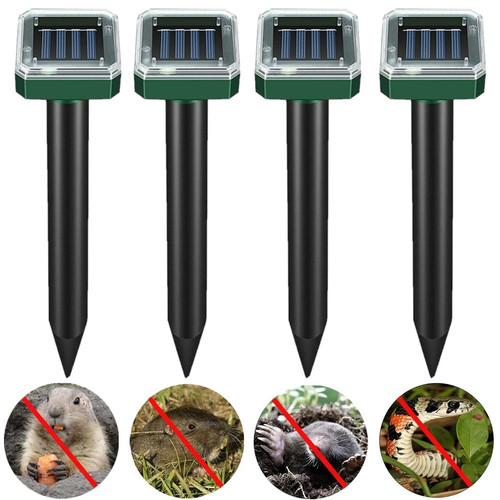 Ultrasonic solar mole rat - mole,