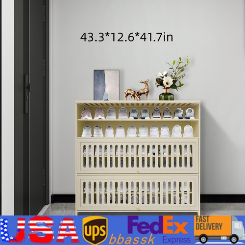 Shoe storage rack entryway - shoe,