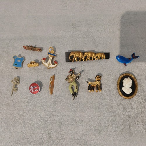 Vintage pin badges and - vintage,