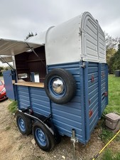 Converted horse box catering trailer/ Rice trailer/ Mobile Bar/ Gin/ Coffee