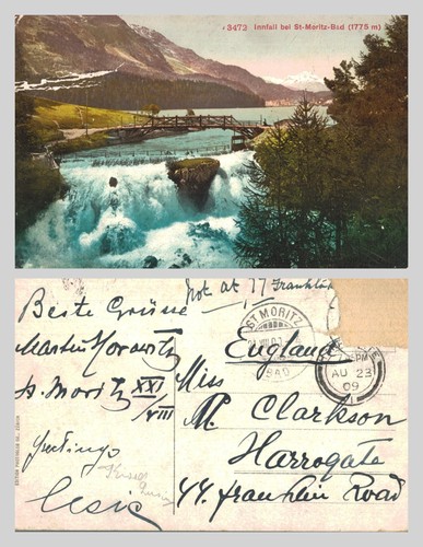 Vintage postcard innfall bei - postcard,