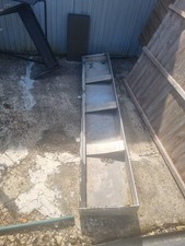 Metal Raised Vegetable Planter Flower Trough Herb Grow Bed Box